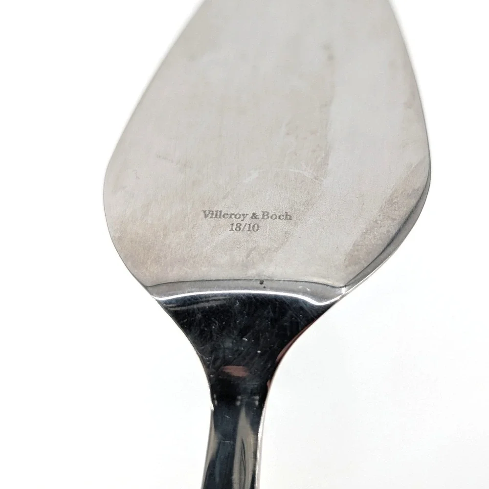 Villeroy & Boch Play! Pie Cake Server Green Stainless Steel 9.75